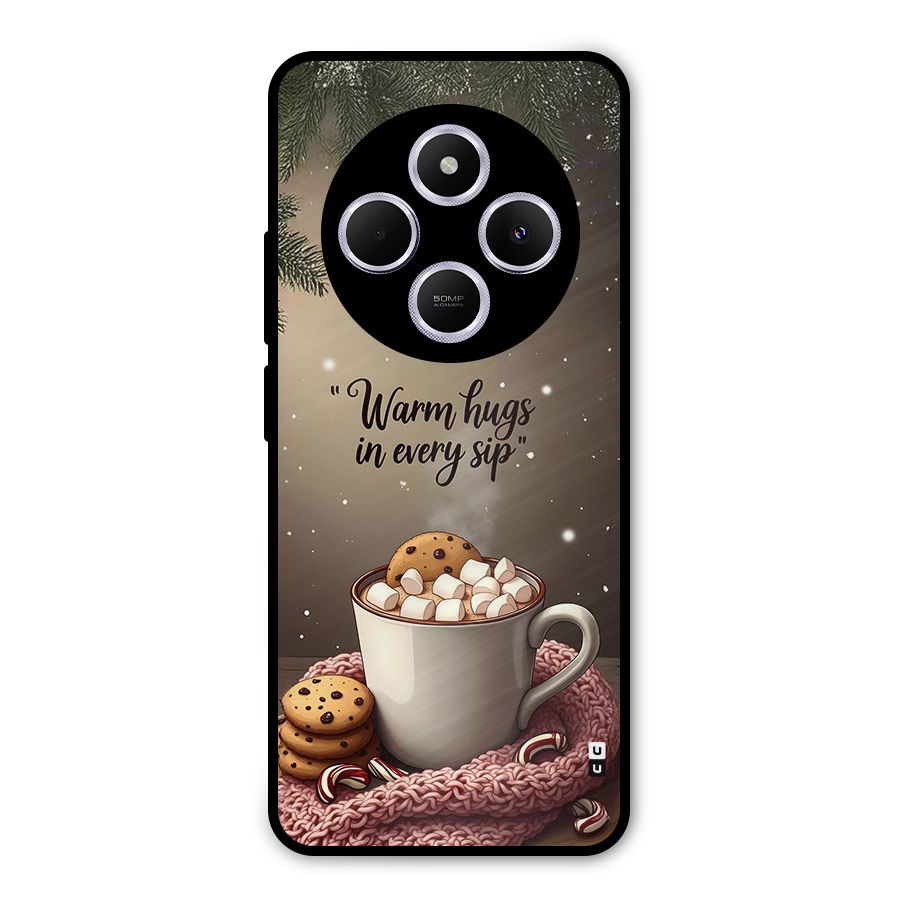 Warm Hugs Metal Back Case for Poco M7