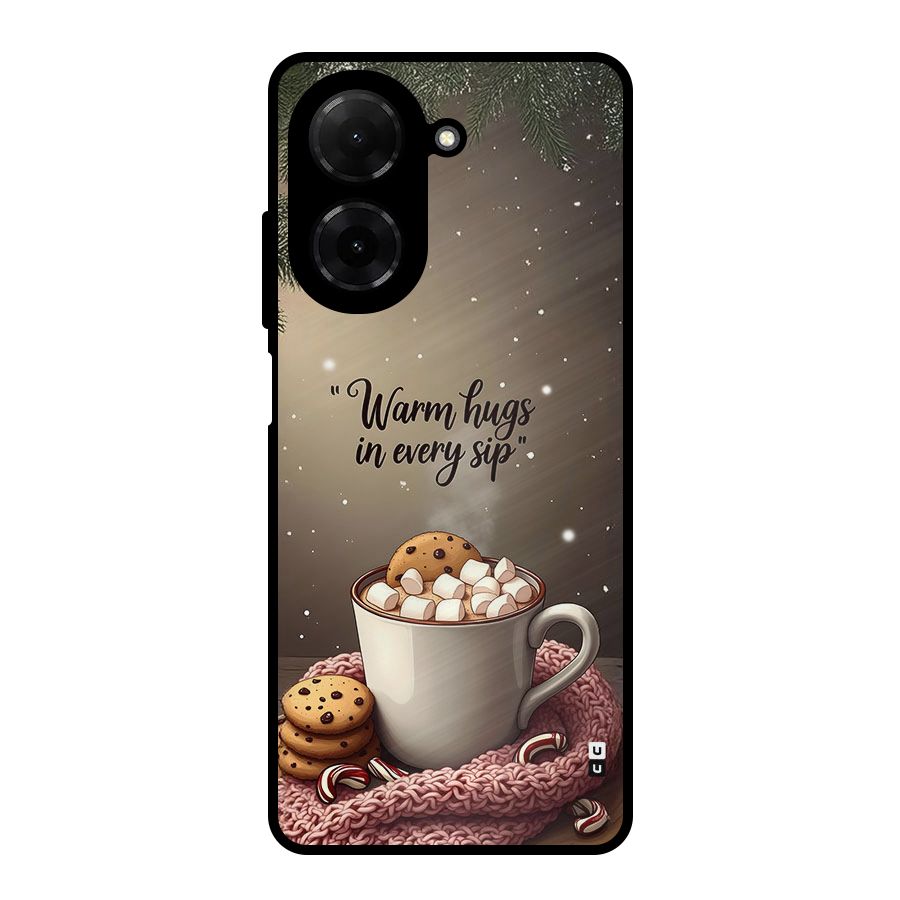 Warm Hugs Metal Back Case for Redmi A5 4G