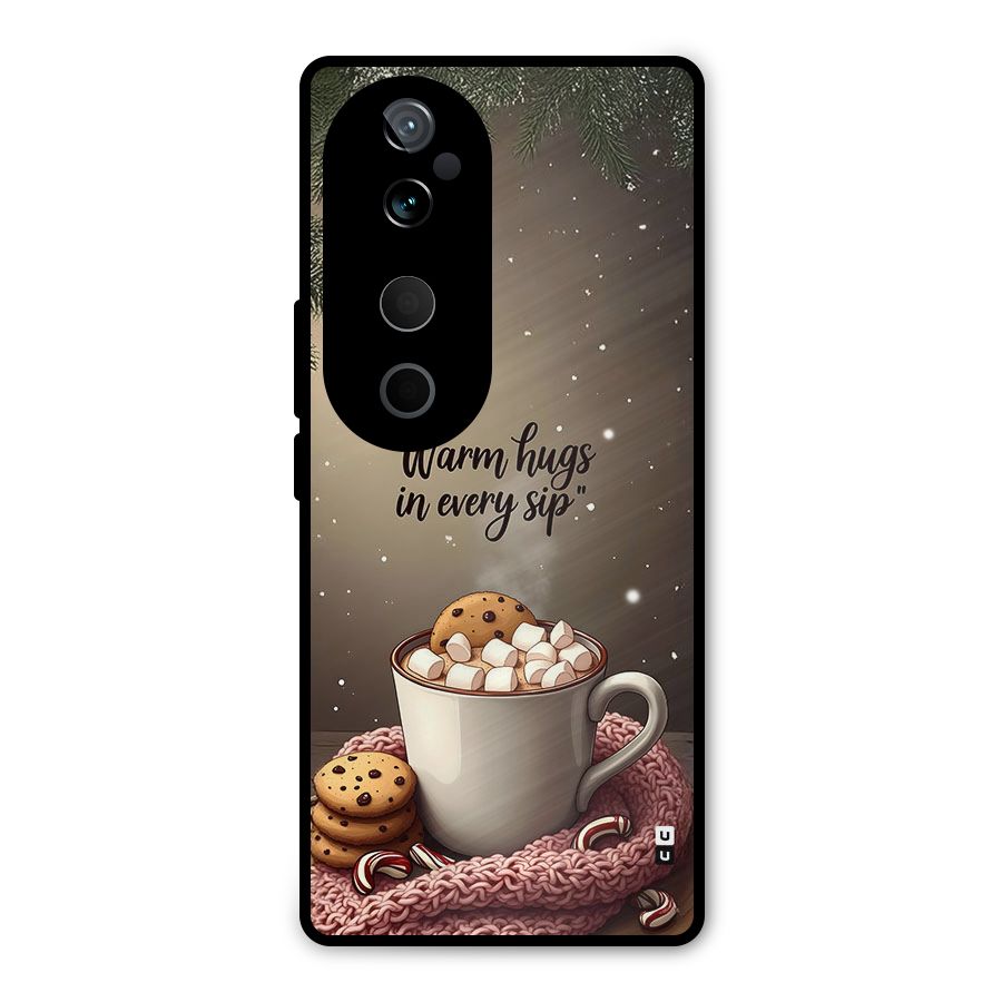 Warm Hugs Metal Back Case for Vivo T3 Ultra