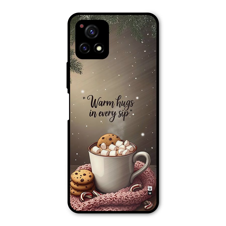 Warm Hugs Metal Back Case for Vivo Y72 5G