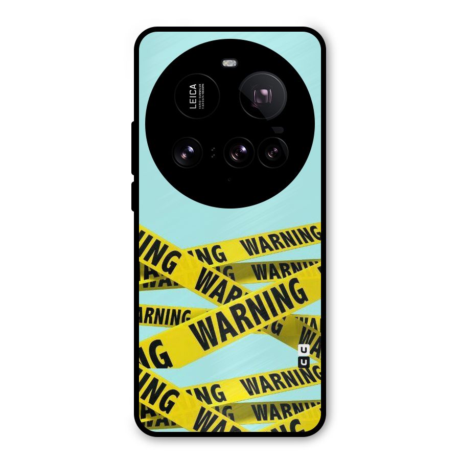 Warning Design Metal Back Case for Xiaomi 15 Ultra