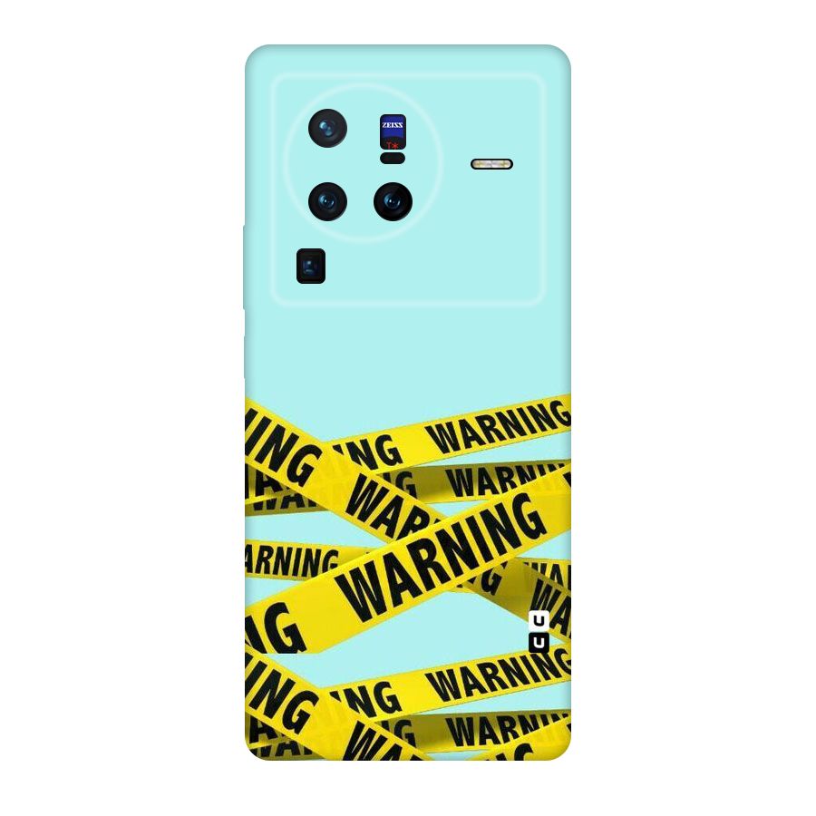 Warning Design Original Polycarbonate Back Case for Vivo X80