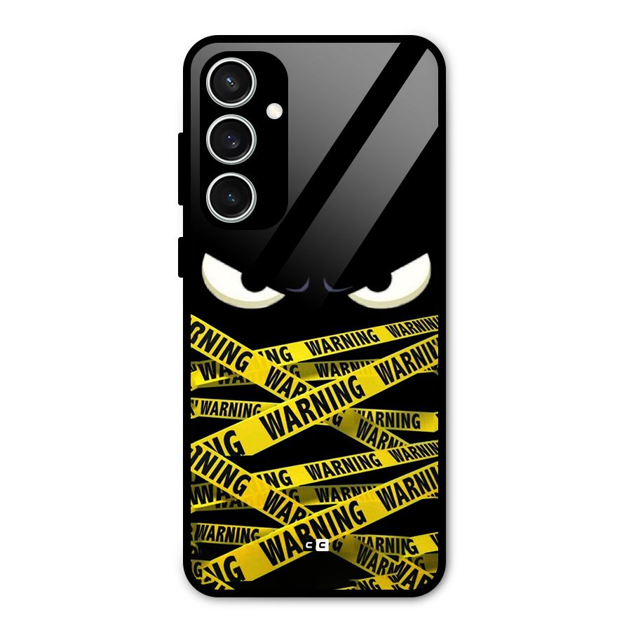 Warning Eyes Glass Back Case for Galaxy S23 FE