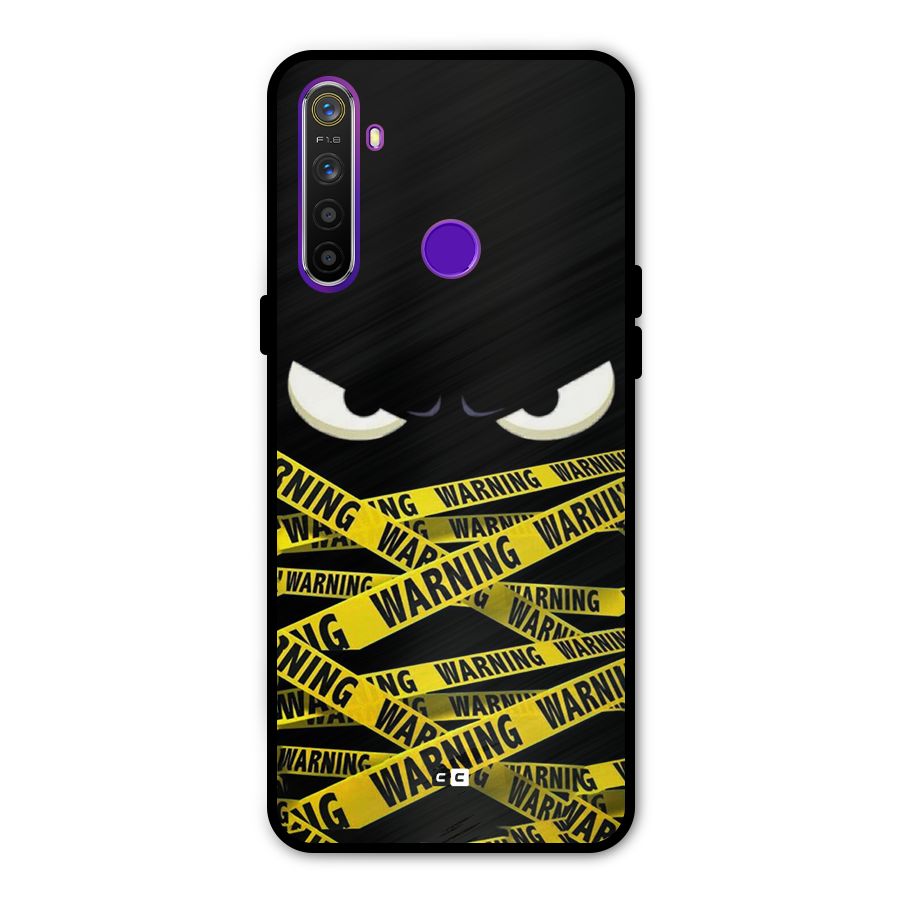 Warning Eyes Glass Back Case for Realme 5s