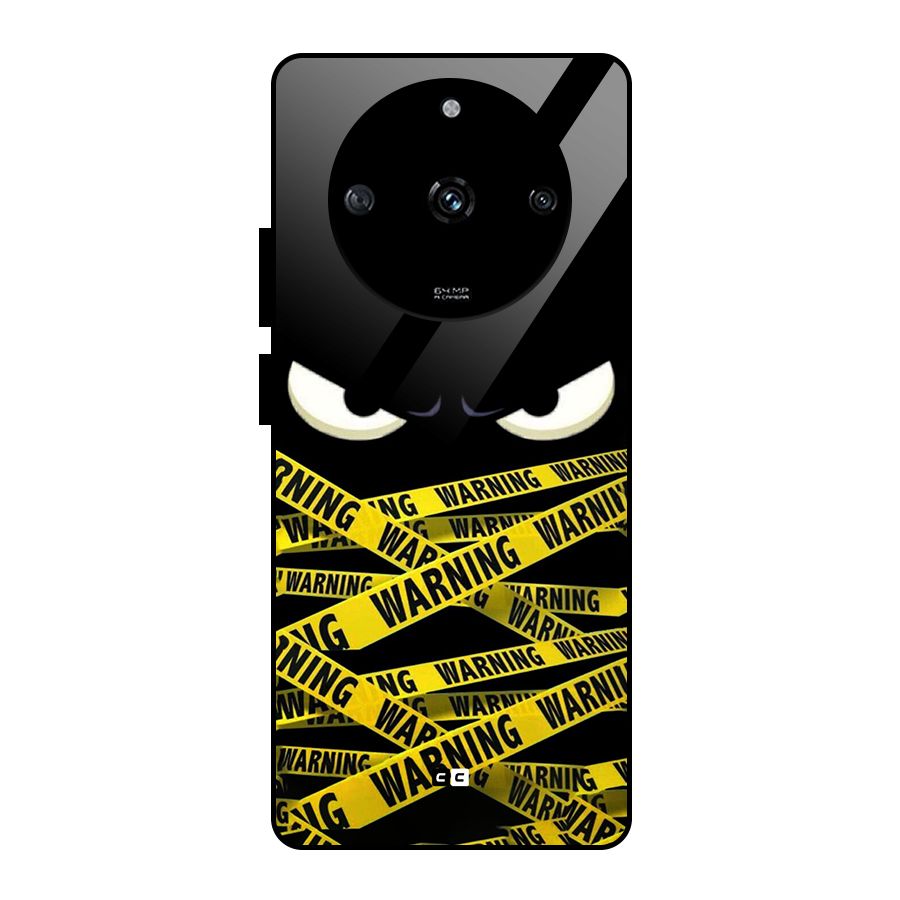 Warning Eyes Glass Back Case for Realme Narzo 60 5G