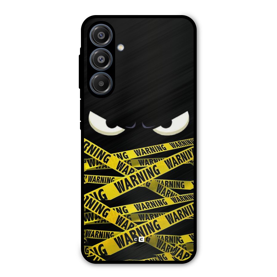 Warning Eyes Metal Back Case for Galaxy A16 5G