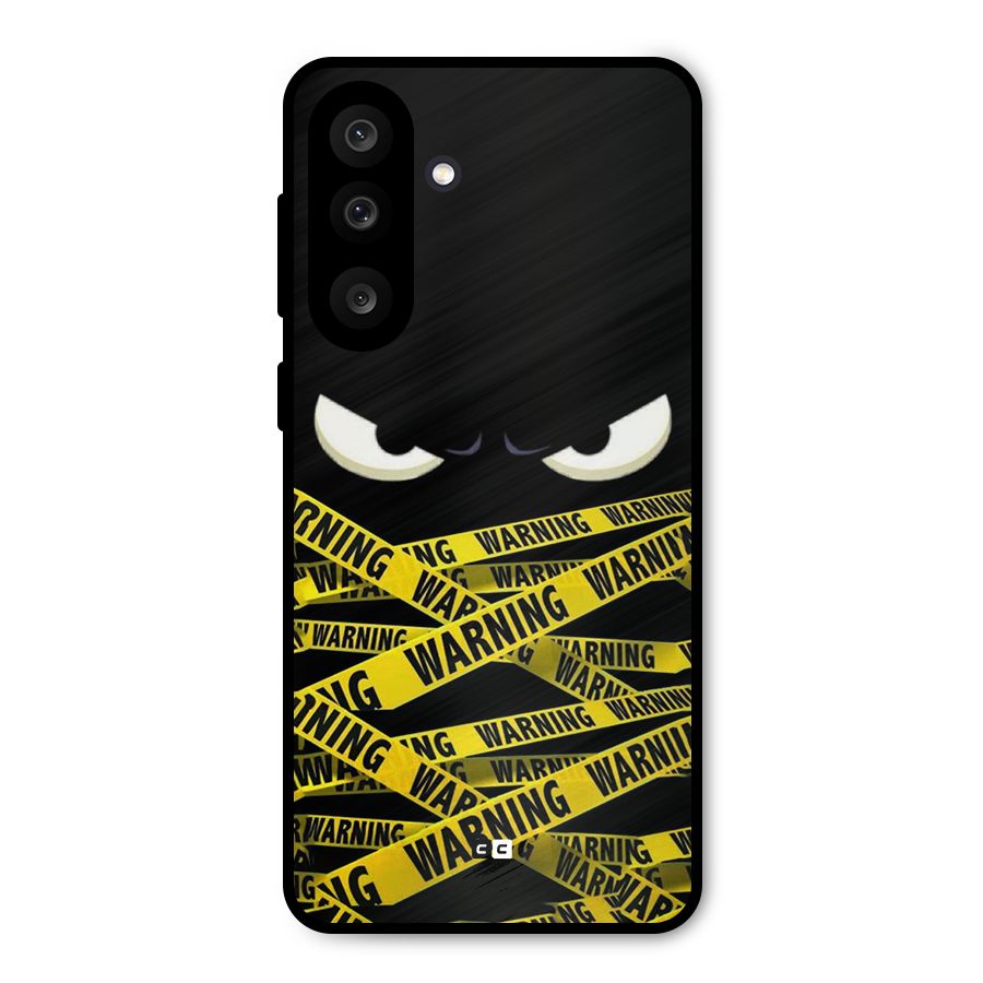 Warning Eyes Metal Back Case for Galaxy F56
