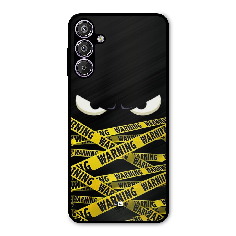 Warning Eyes Metal Back Case for Galaxy M15