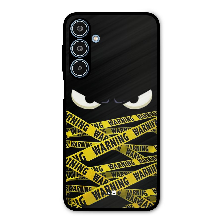 Warning Eyes Metal Back Case for Galaxy M35
