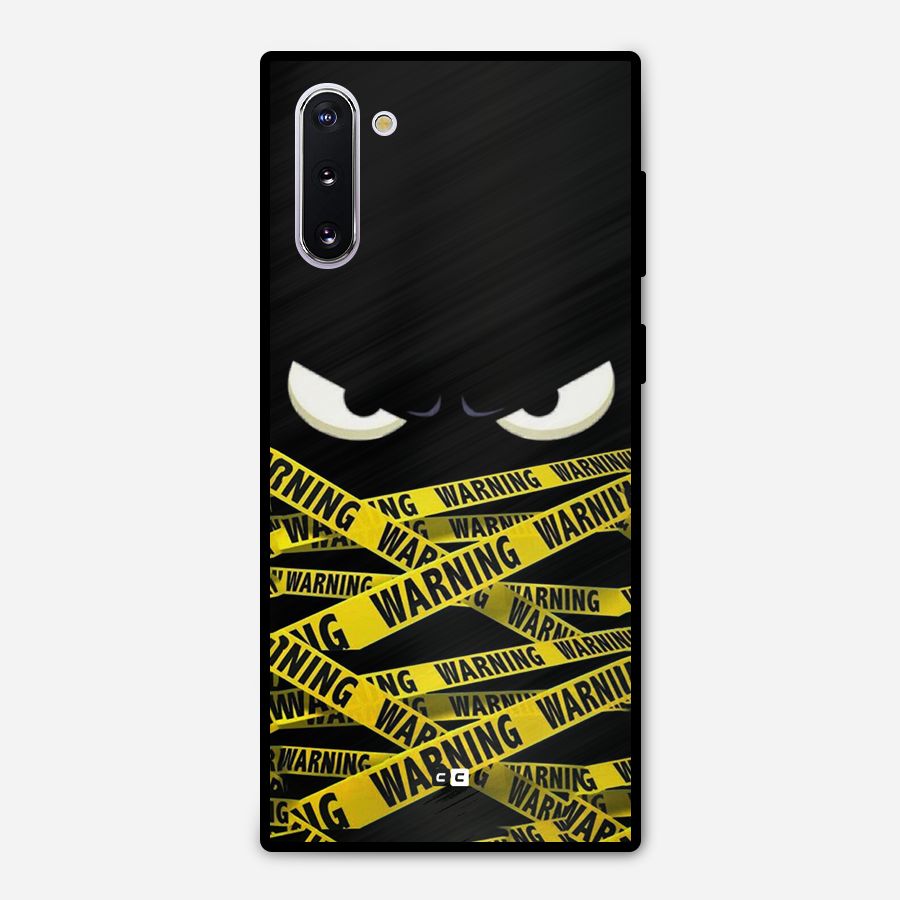Warning Eyes Metal Back Case for Galaxy Note 10