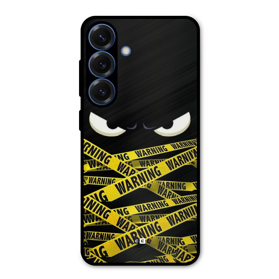 Warning Eyes Metal Back Case for Galaxy S25