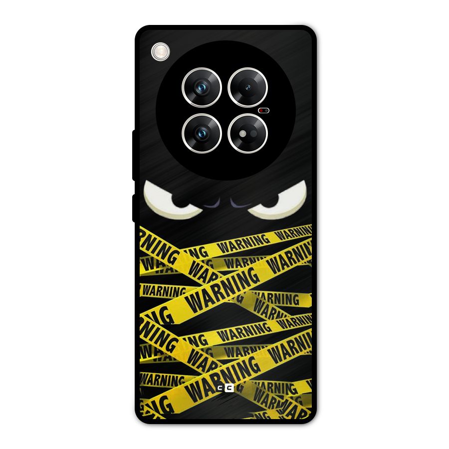 Warning Eyes Metal Back Case for Infinix Zero 40 5G