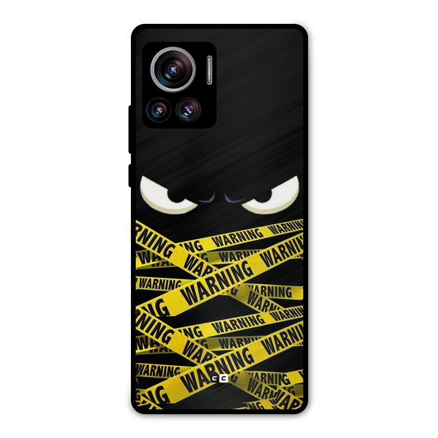 Warning Eyes Metal Back Case for Motorola Edge 30 Ultra