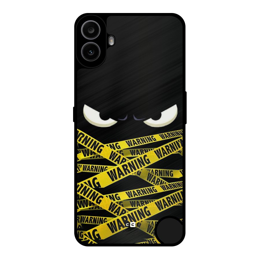 Warning Eyes Metal Back Case for Nothing CMF Phone 1