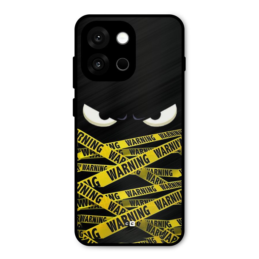 Warning Eyes Metal Back Case for OnePlus 13s