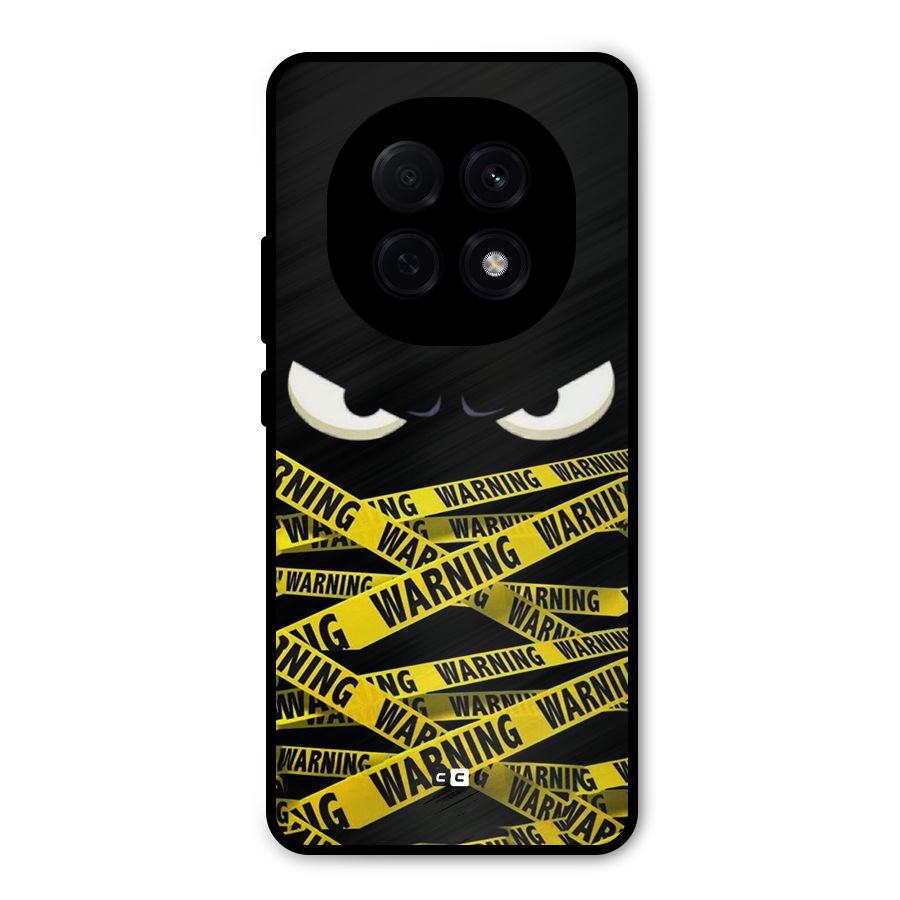 Warning Eyes Metal Back Case for Oppo F29 Pro