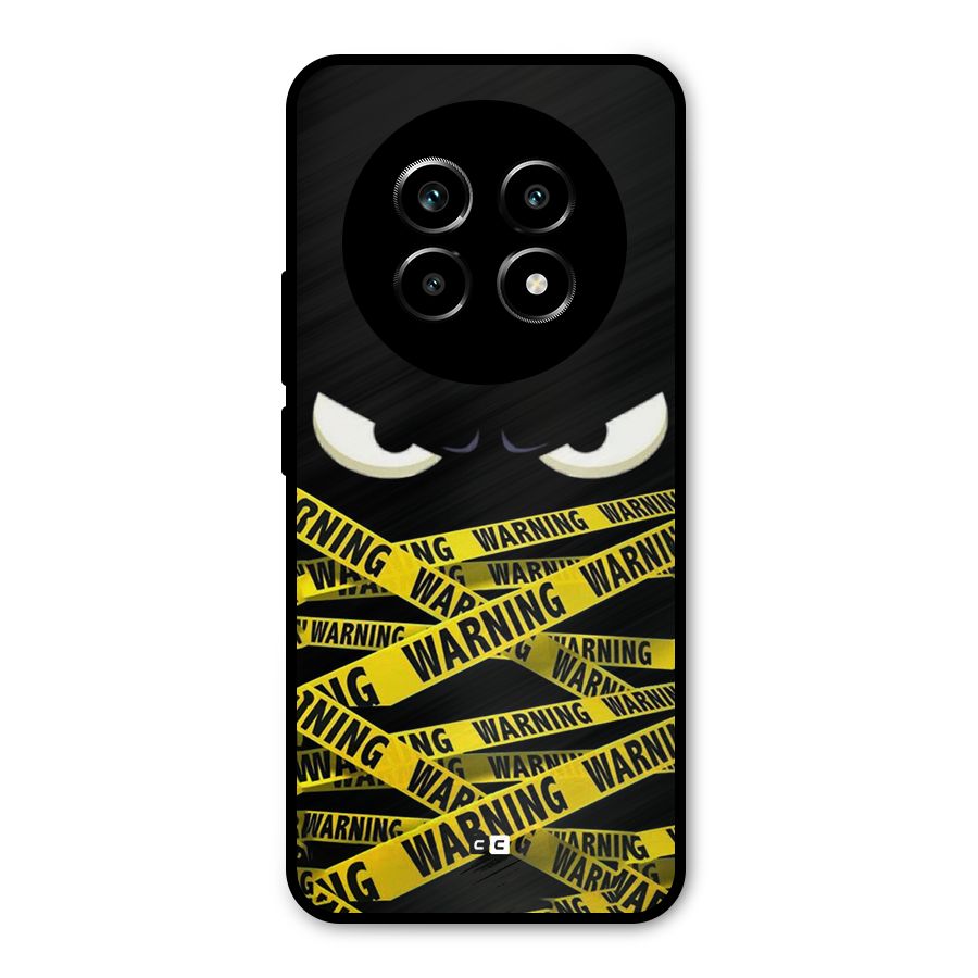 Warning Eyes Metal Back Case for Realme 13 Pro
