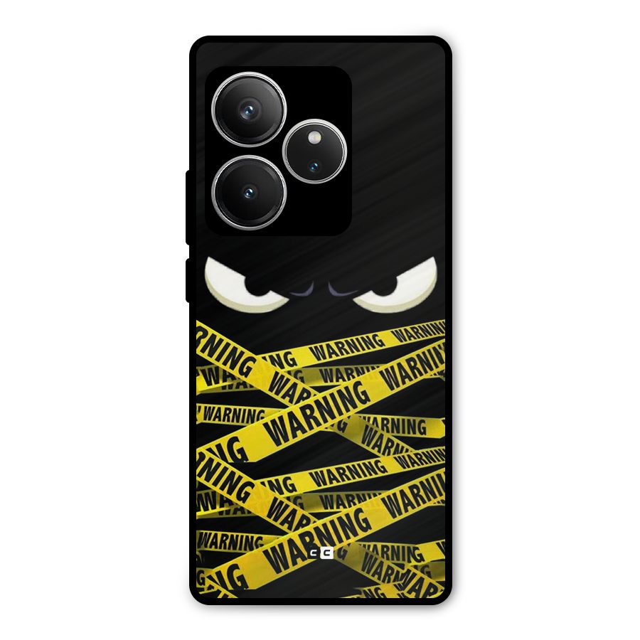 Warning Eyes Metal Back Case for Realme GT 6