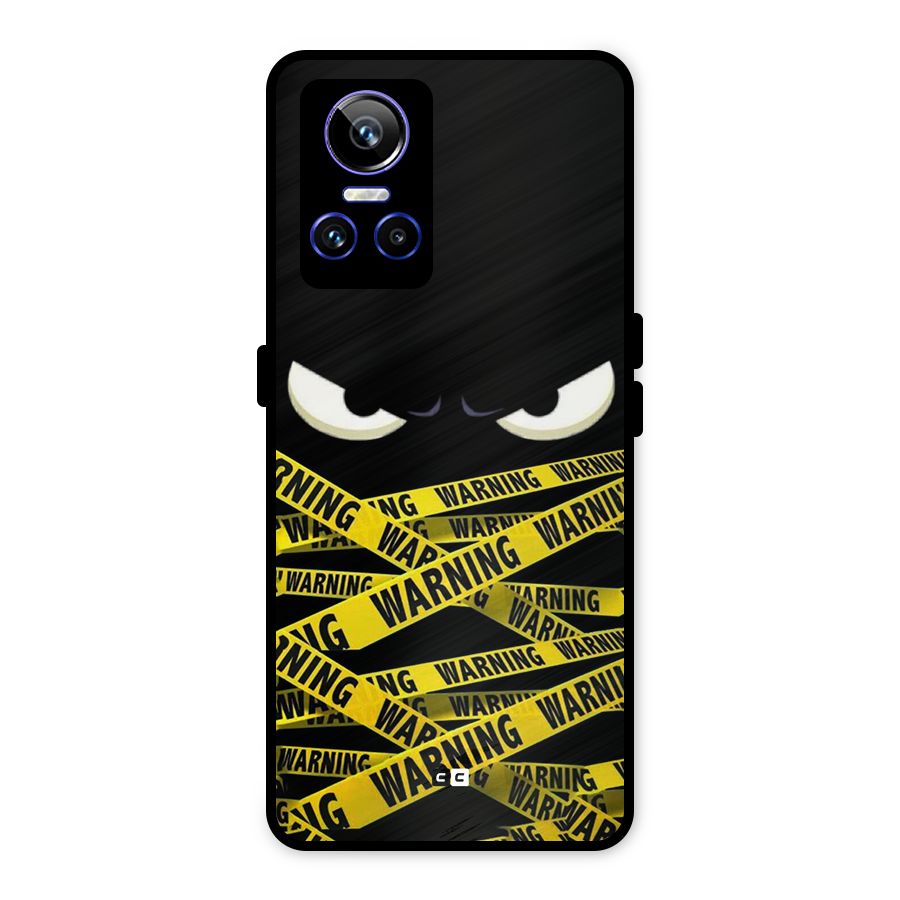 Warning Eyes Metal Back Case for Realme GT Neo 3