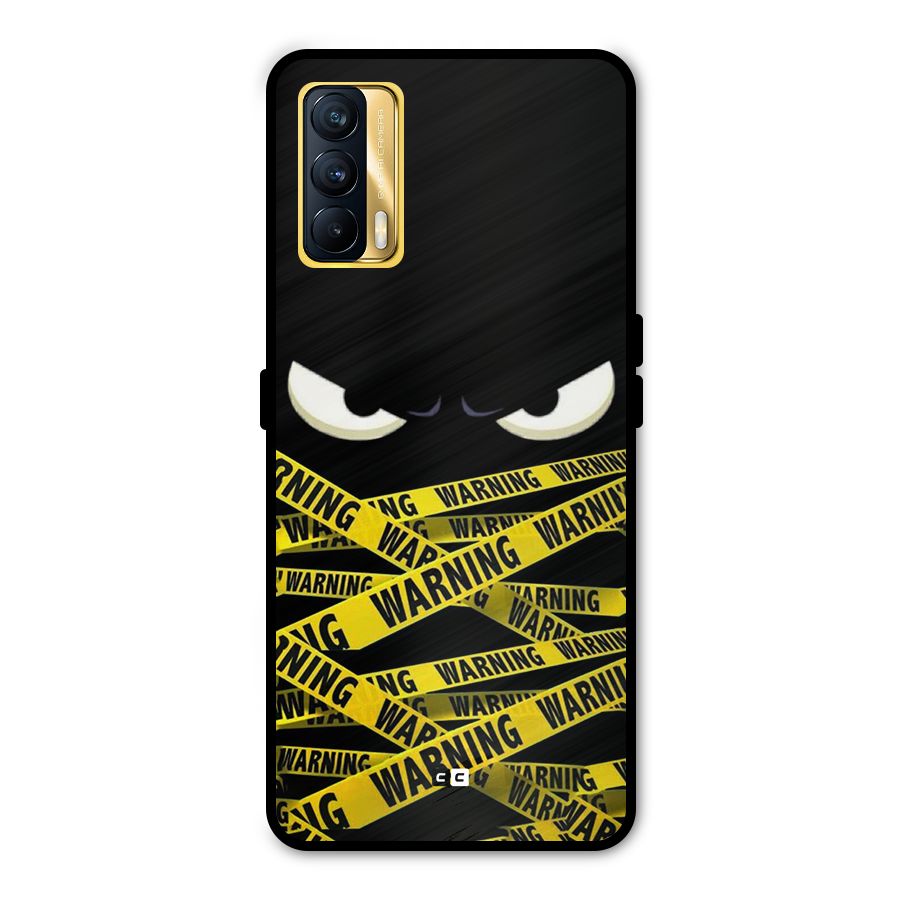 Warning Eyes Metal Back Case for Realme X7