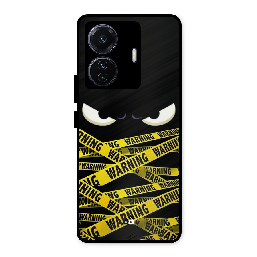 Warning Eyes Metal Back Case for Vivo T1 Pro