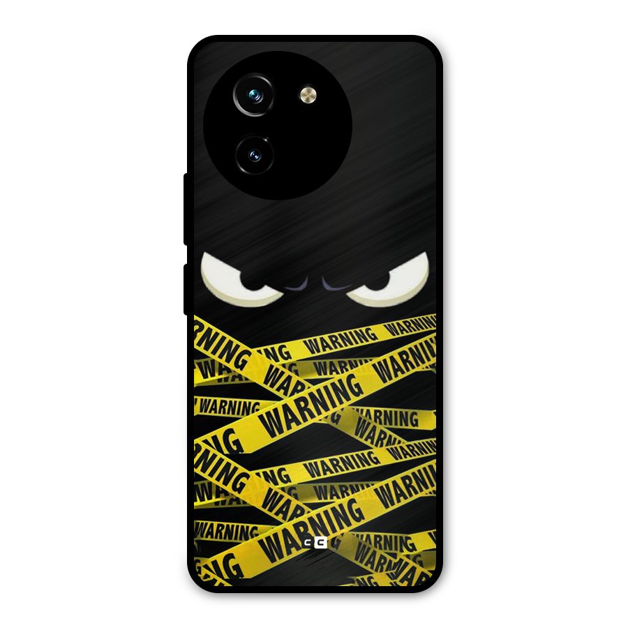 Warning Eyes Metal Back Case for Vivo T3x