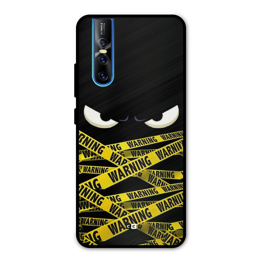 Warning Eyes Metal Back Case for Vivo V15 Pro