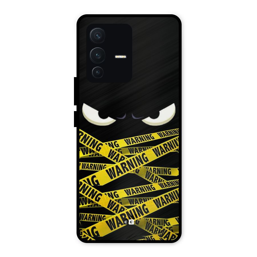 Warning Eyes Metal Back Case for Vivo V23 5G