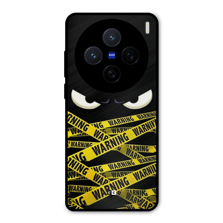Warning Eyes Metal Back Case for Vivo X200