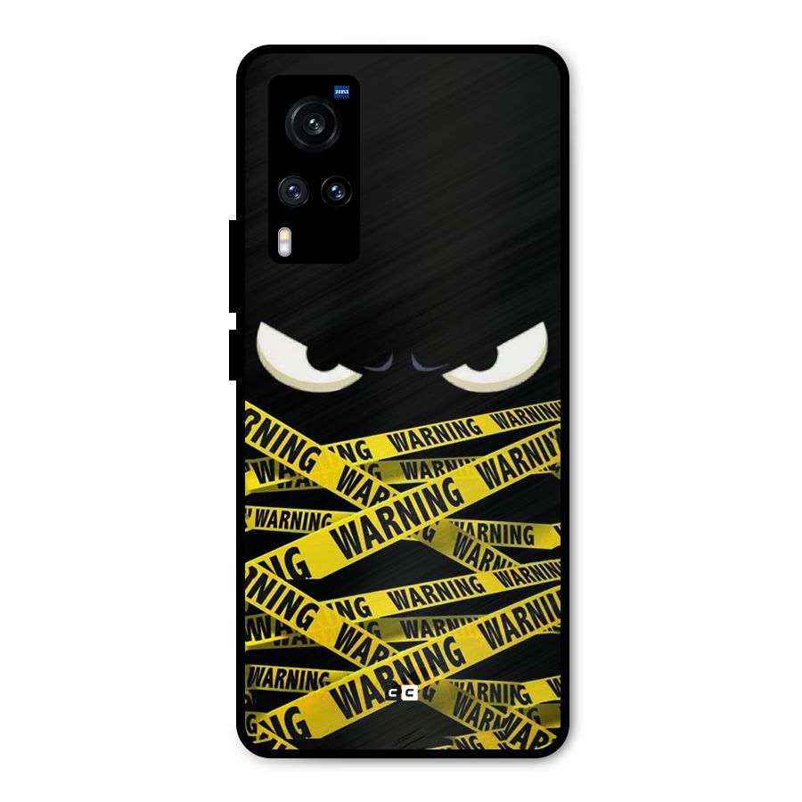 Warning Eyes Metal Back Case for Vivo X60