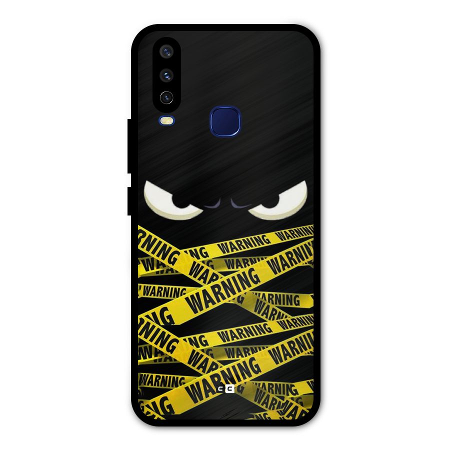 Warning Eyes Metal Back Case for Vivo Y15