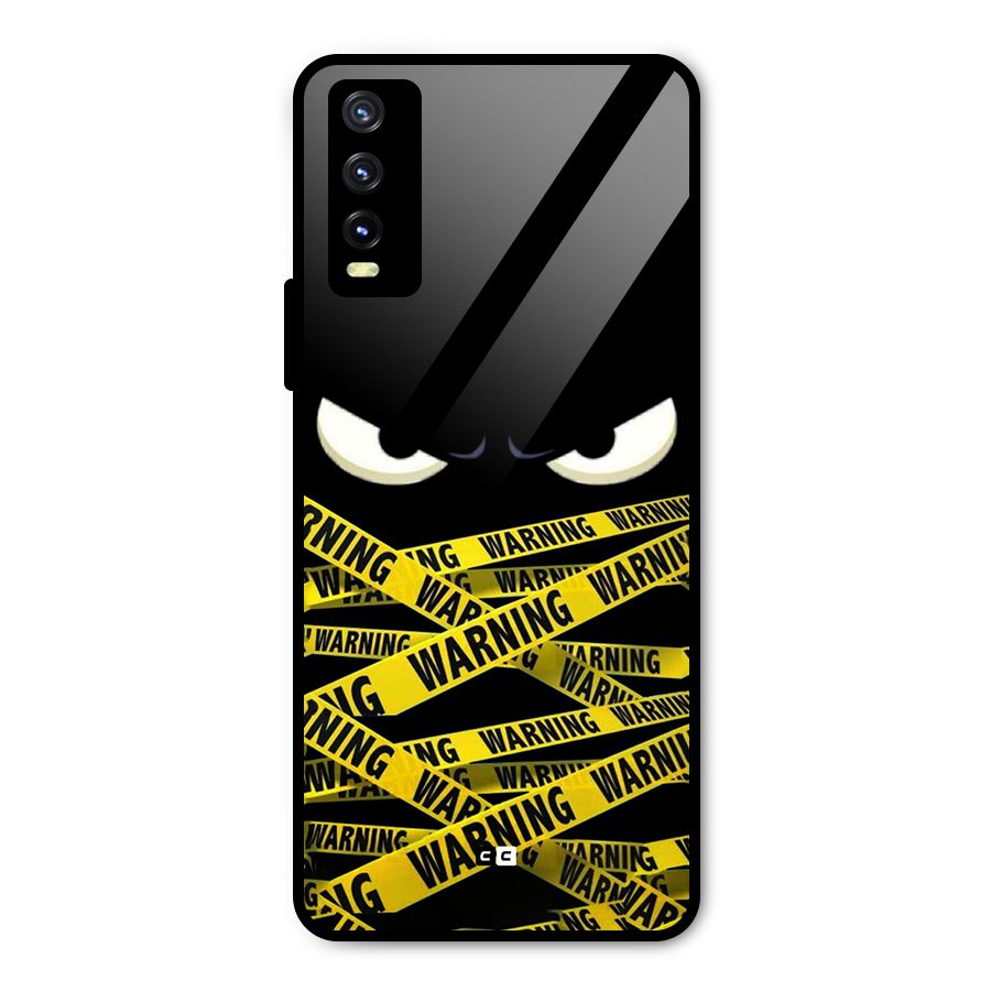 Warning Eyes Metal Back Case for Vivo Y20g
