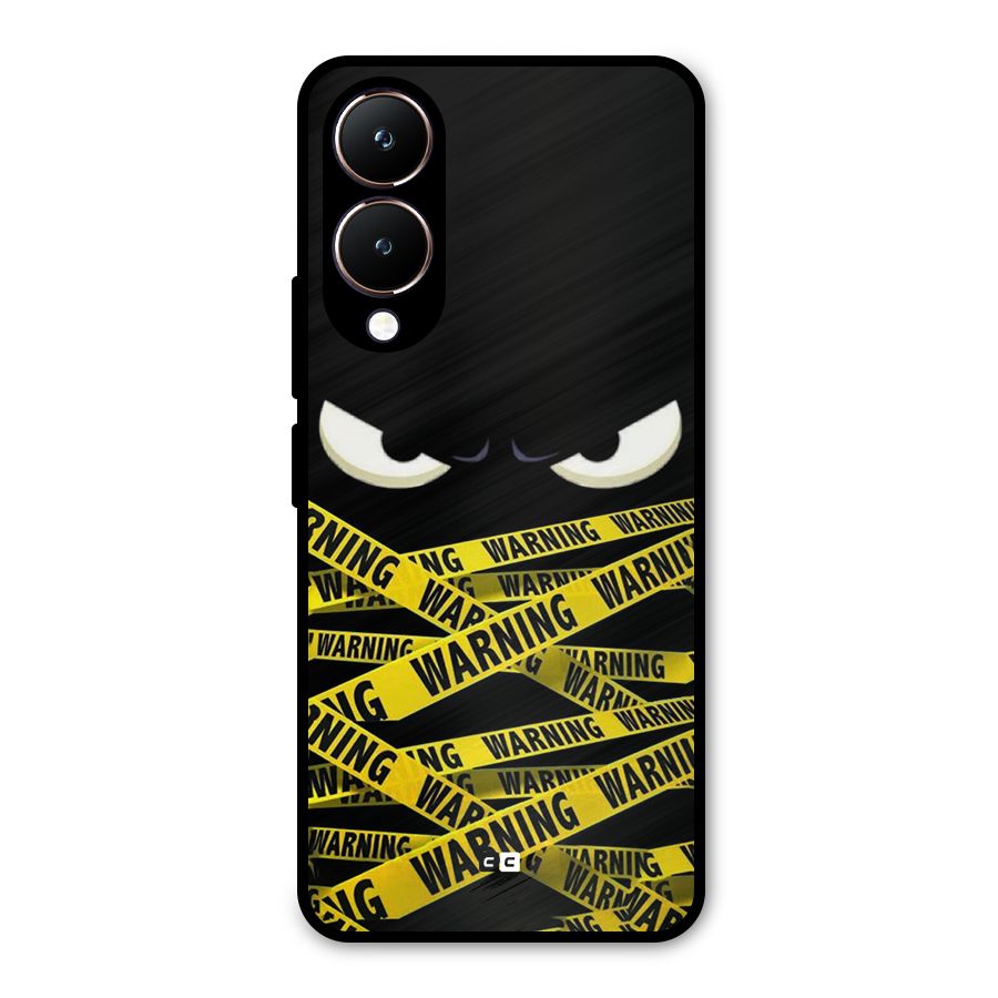 Warning Eyes Metal Back Case for Vivo Y28