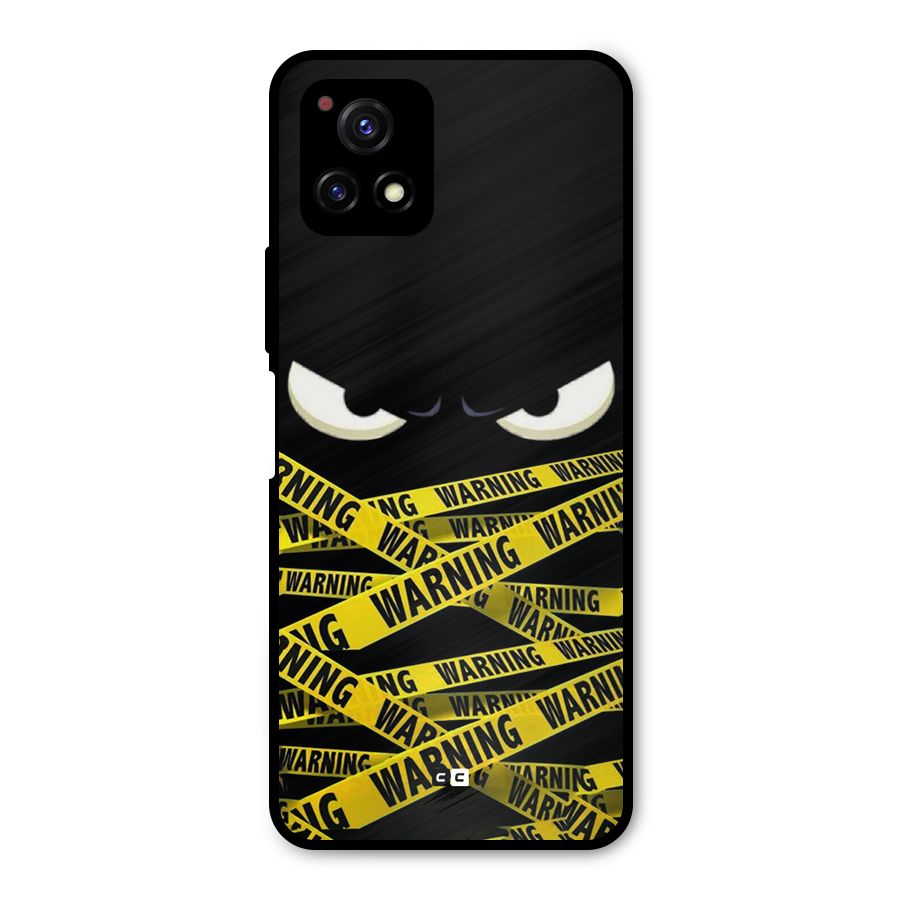 Warning Eyes Metal Back Case for Vivo Y72 5G