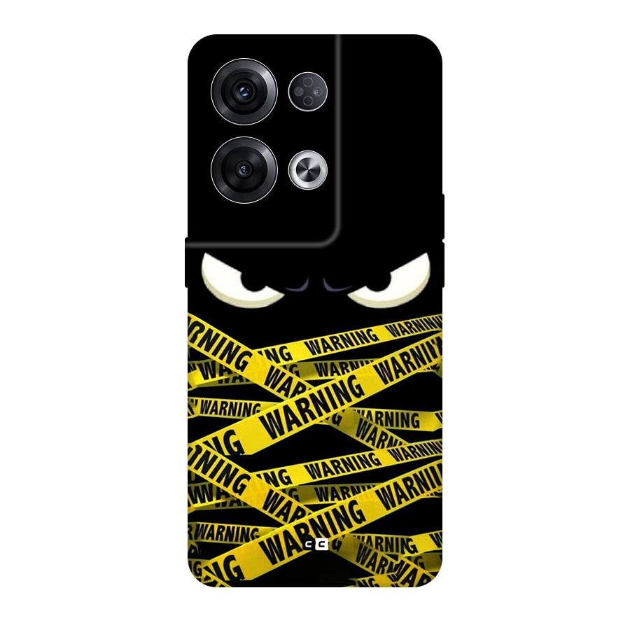 Warning Eyes Original Polycarbonate Back Case for Oppo Reno8 Pro 5G