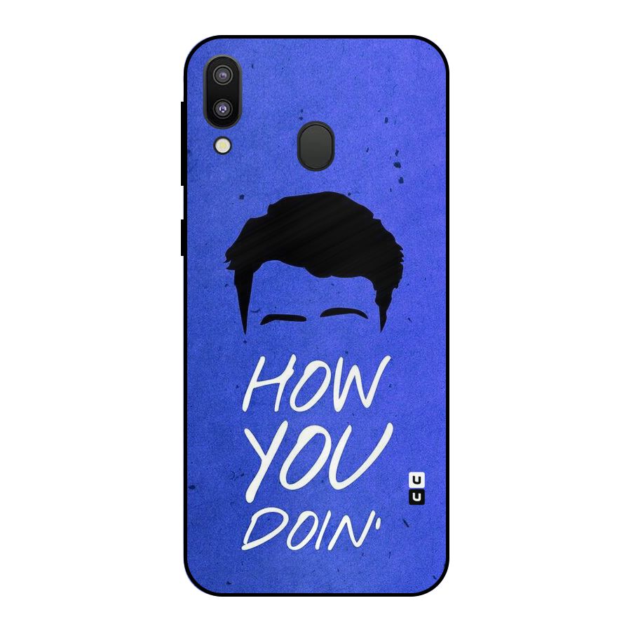 Wassup You Metal Back Case for Galaxy M20
