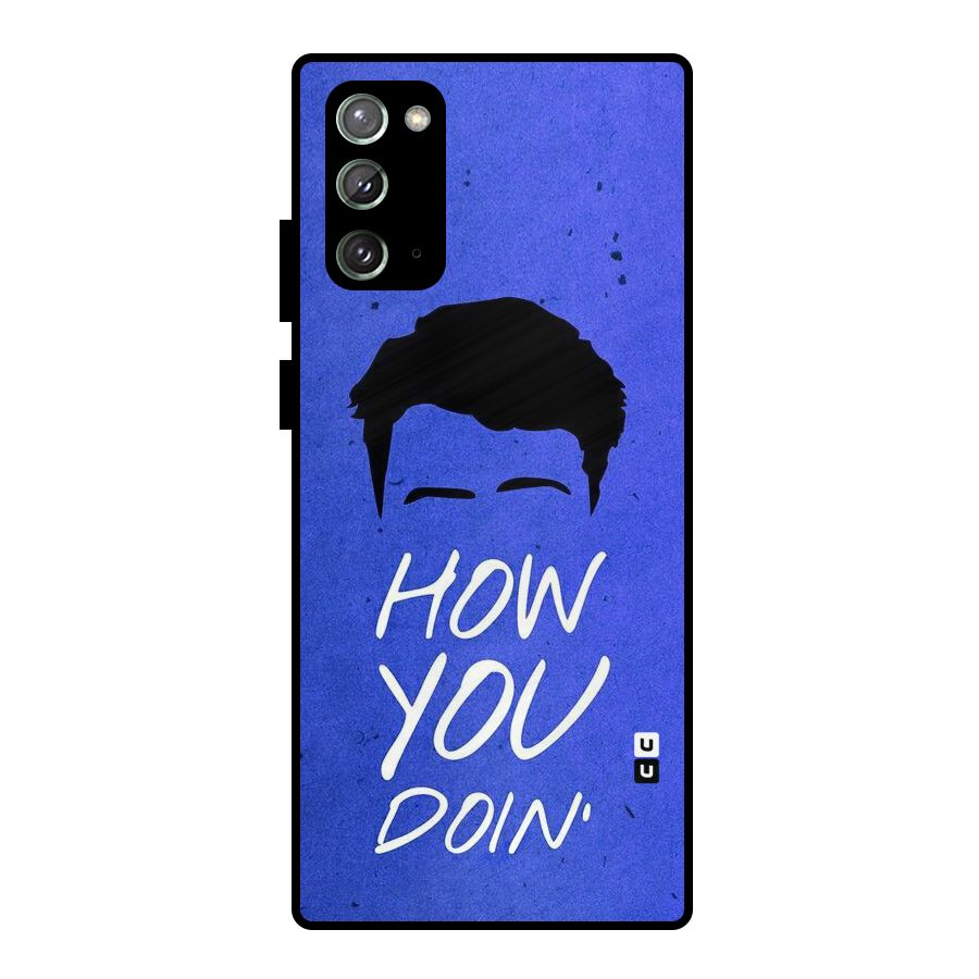 Wassup You Metal Back Case for Galaxy Note 20