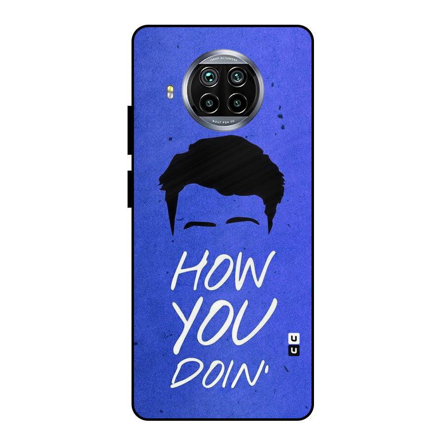 Wassup You Metal Back Case for Mi 10i