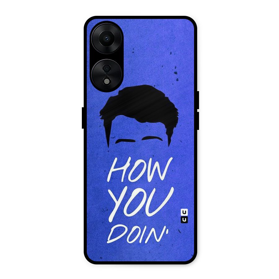 Wassup You Metal Back Case for Oppo A78 5G