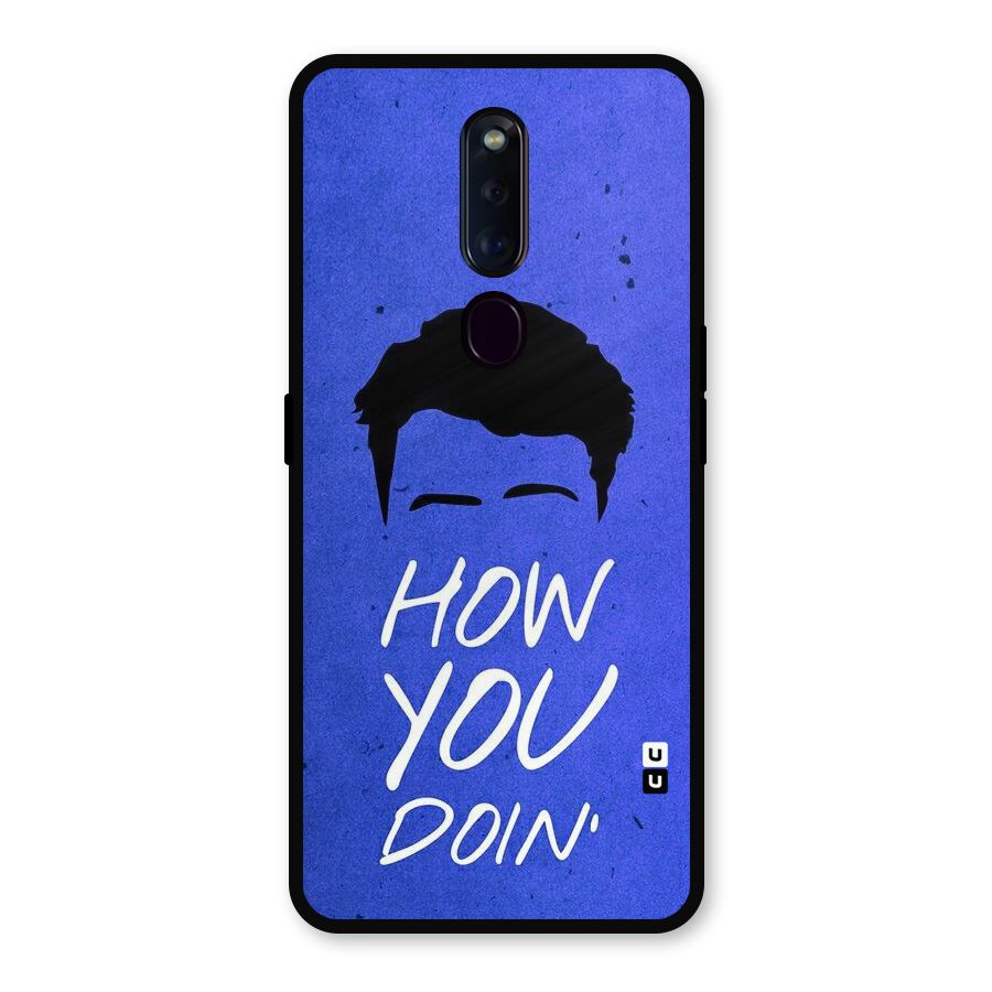 Wassup You Metal Back Case for Oppo F11 Pro