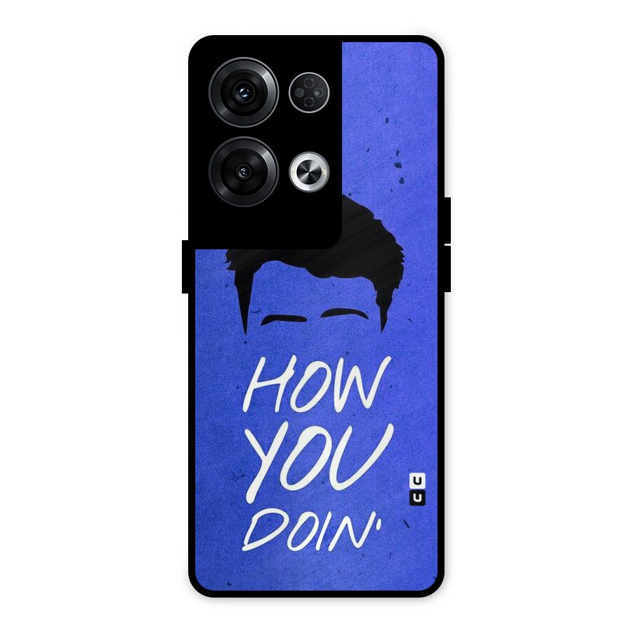 Wassup You Metal Back Case for Oppo Reno8 Pro 5G