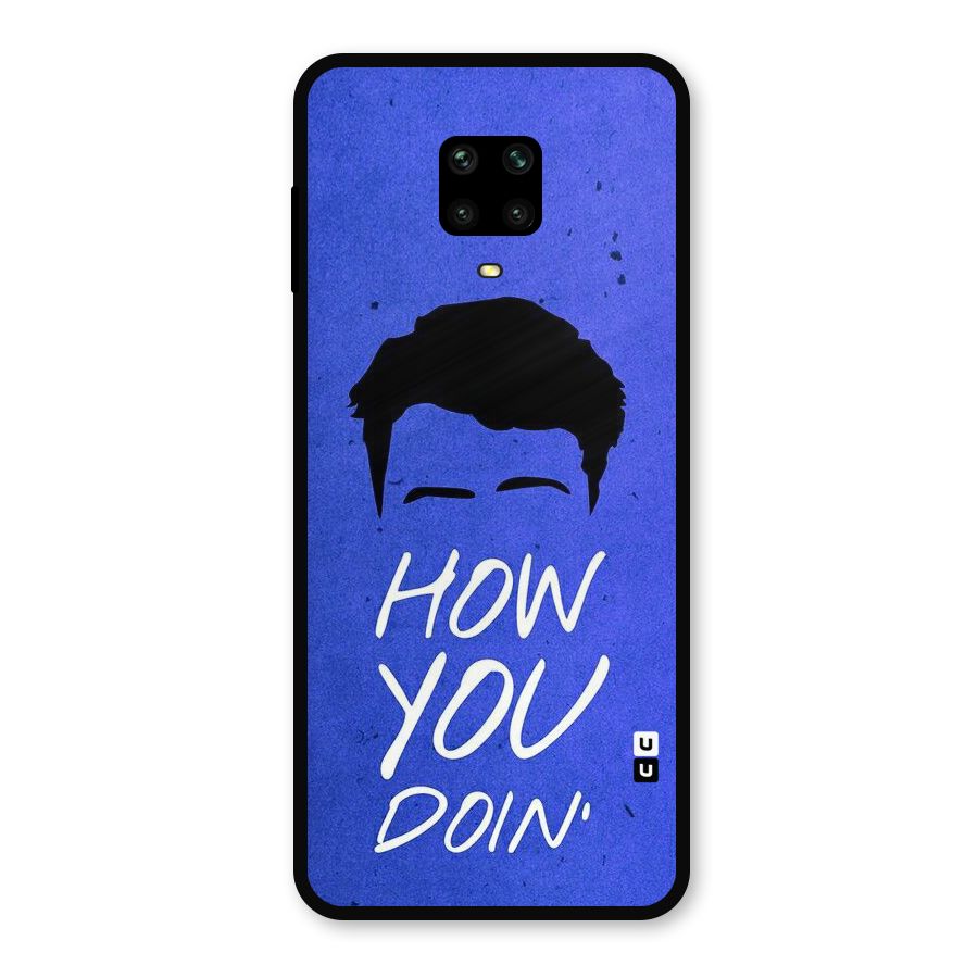 Wassup You Metal Back Case for Poco M2