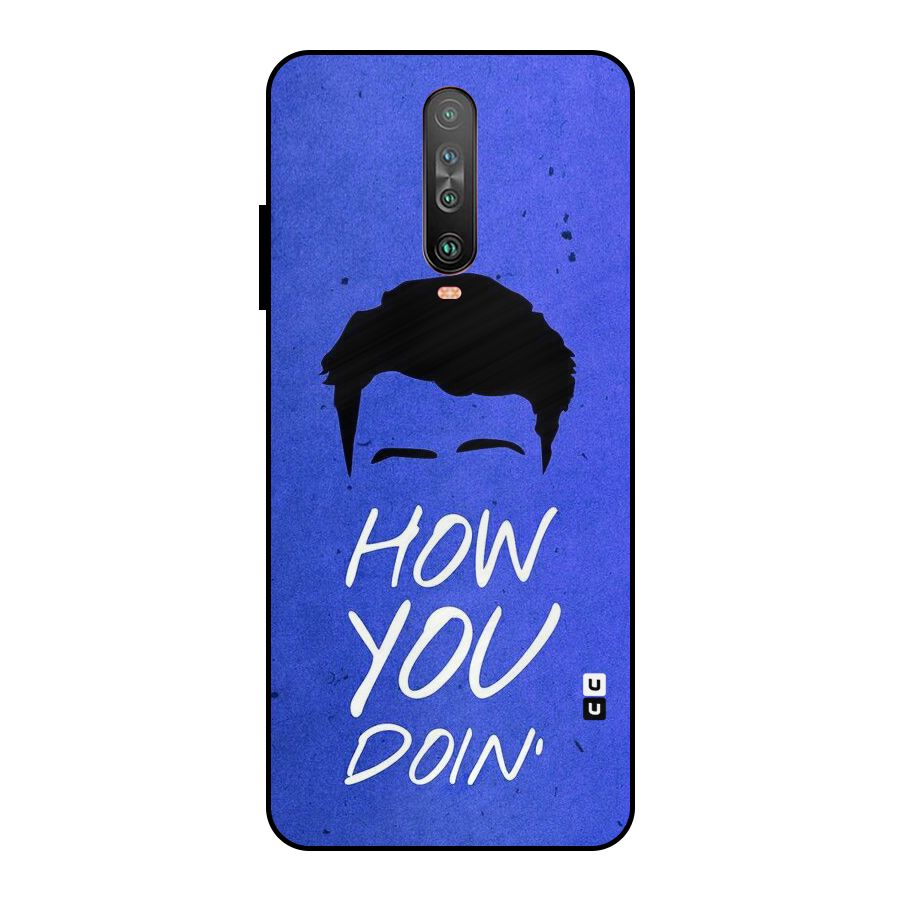 Wassup You Metal Back Case for Poco X2
