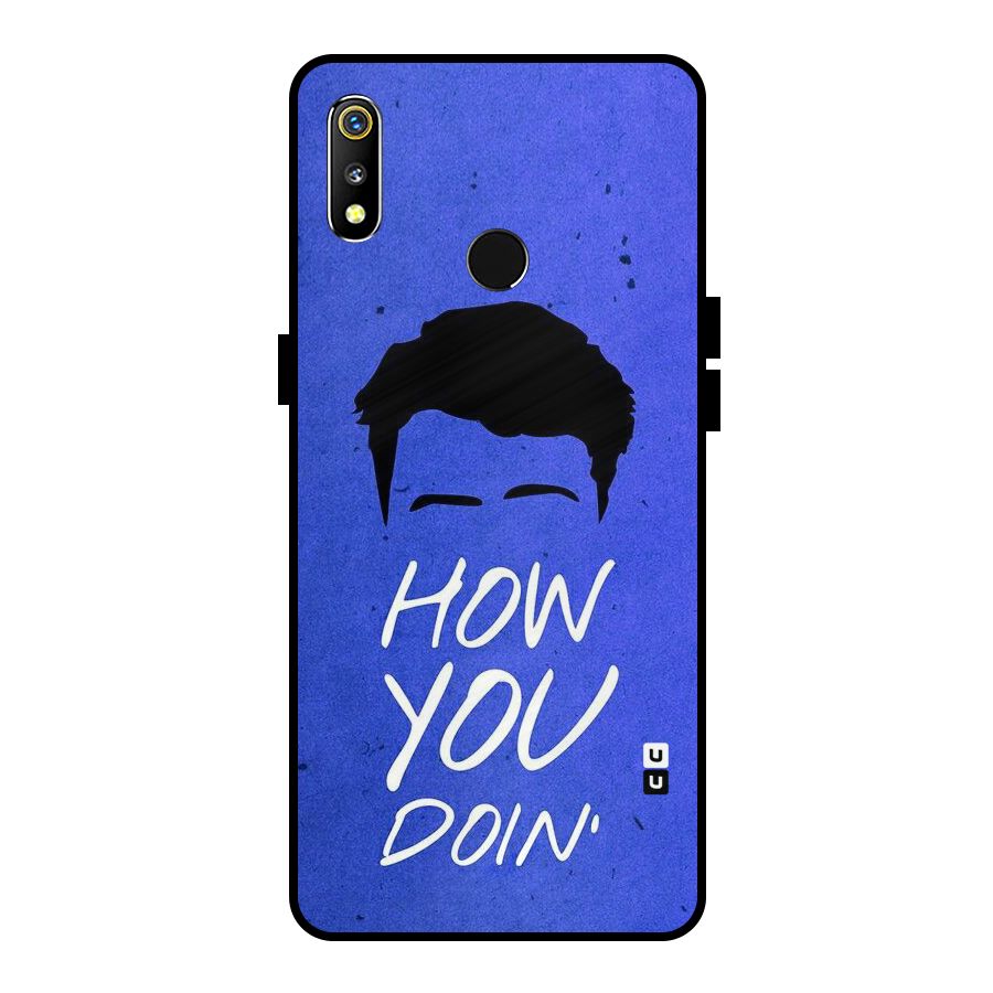 Wassup You Metal Back Case for Realme 3i