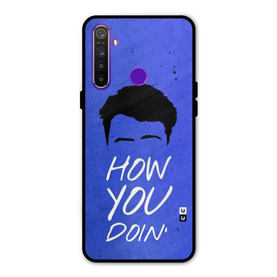 Wassup You Metal Back Case for Realme 5