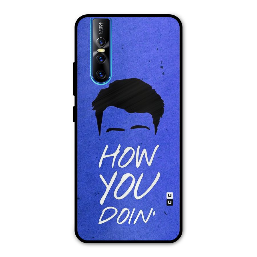 Wassup You Metal Back Case for Vivo V15 Pro