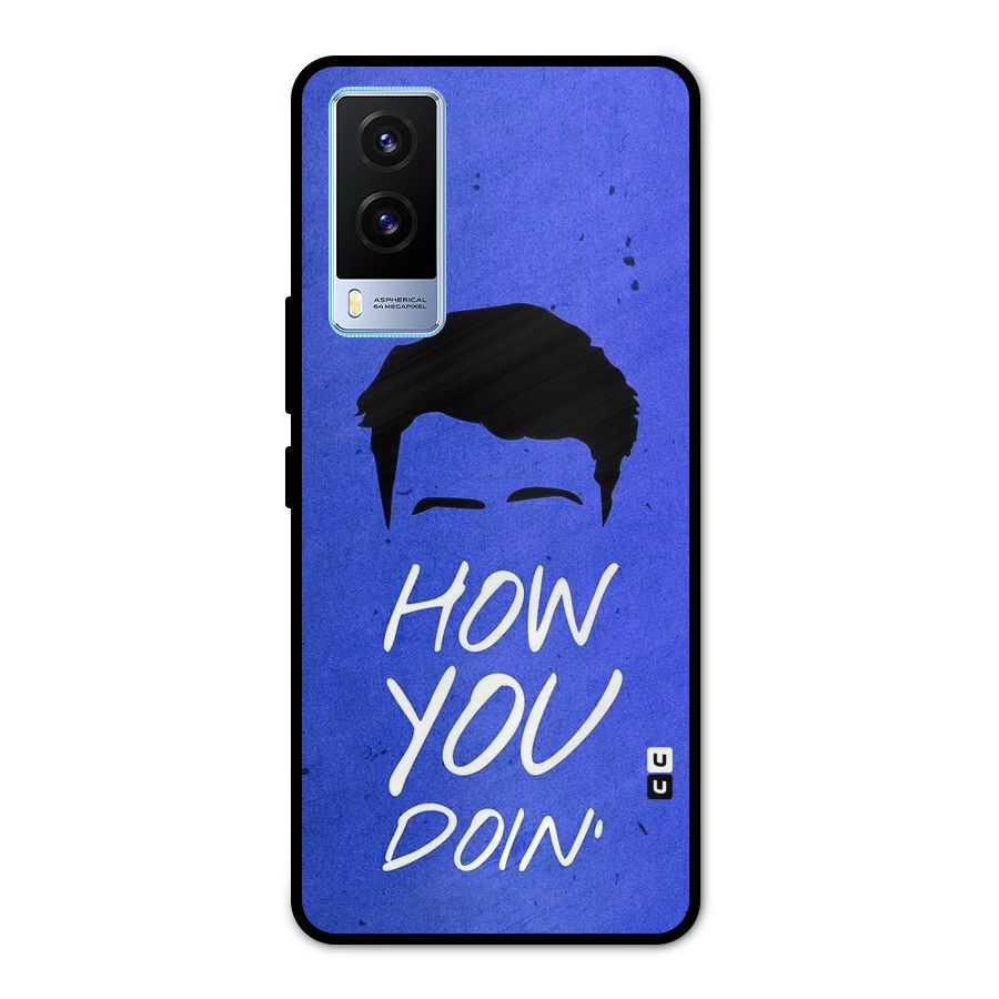 Wassup You Metal Back Case for Vivo V21e 5G