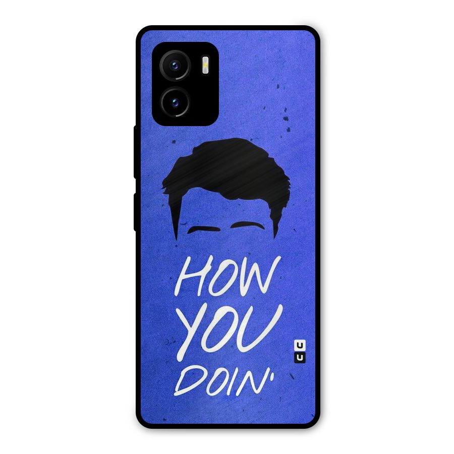 Wassup You Metal Back Case for Vivo Y15s