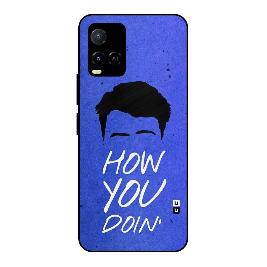 Wassup You Metal Back Case for Vivo Y21T