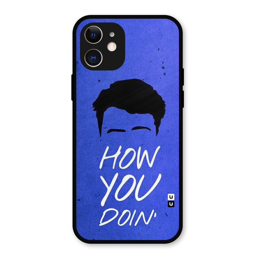 Wassup You Metal Back Case for iPhone 12